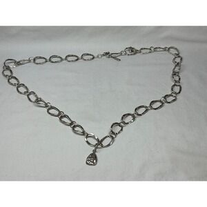 Sterling Silver  925 Open Oval Belly Waist Body Chain Link Belt 33" Long